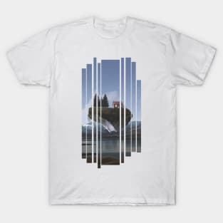 Floating island in the sky T-Shirt